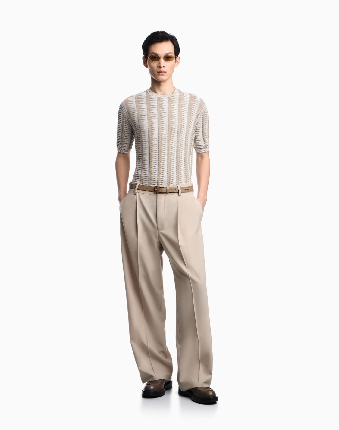 セタ-ツトン-ジャカドモチフ-ブラウン--emporio-armani