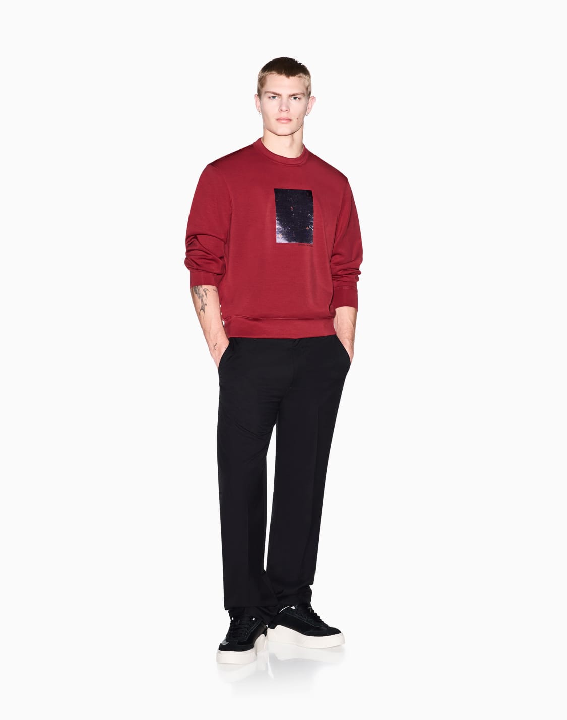 -stretch-modal-sweatshirt-red--armani-exchange
