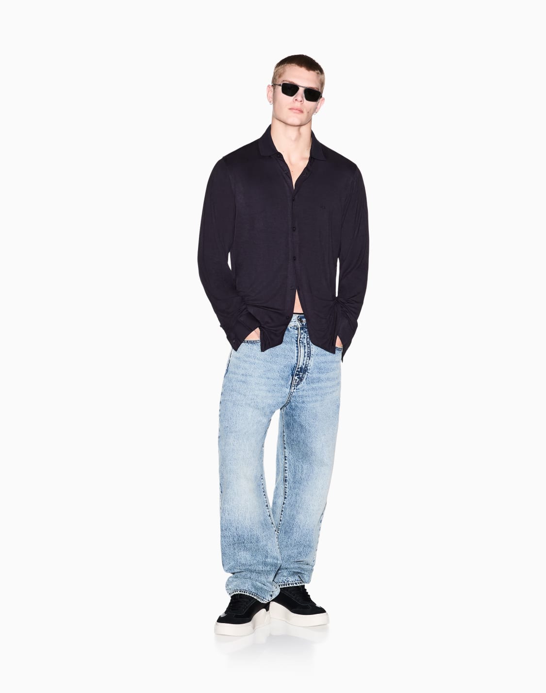 technical-fabric-shirt-navy-blue--armani-exchange