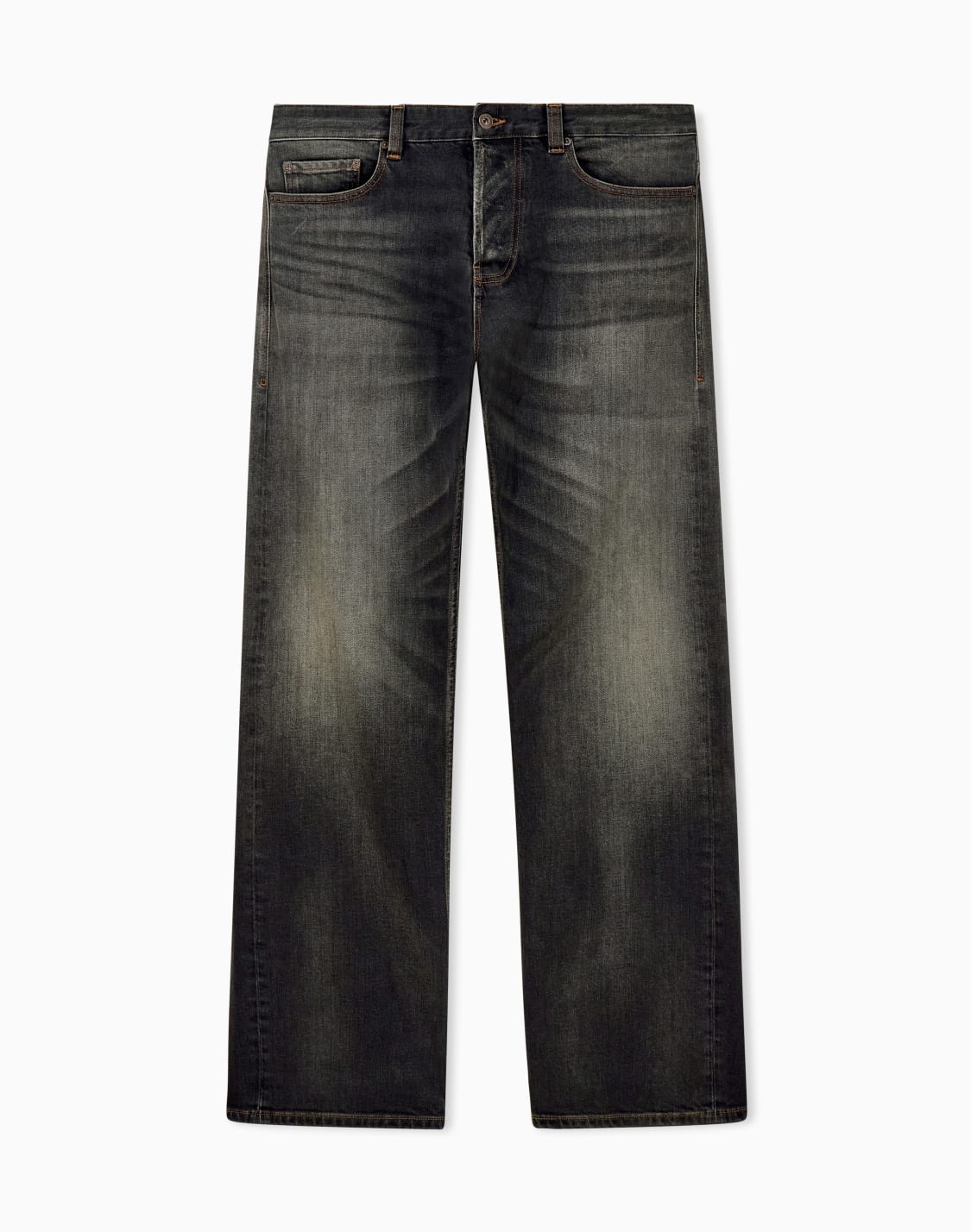 straight-leg-five-pocket-denim-jeans-with-a-faded-effect-grey--emporio-armani