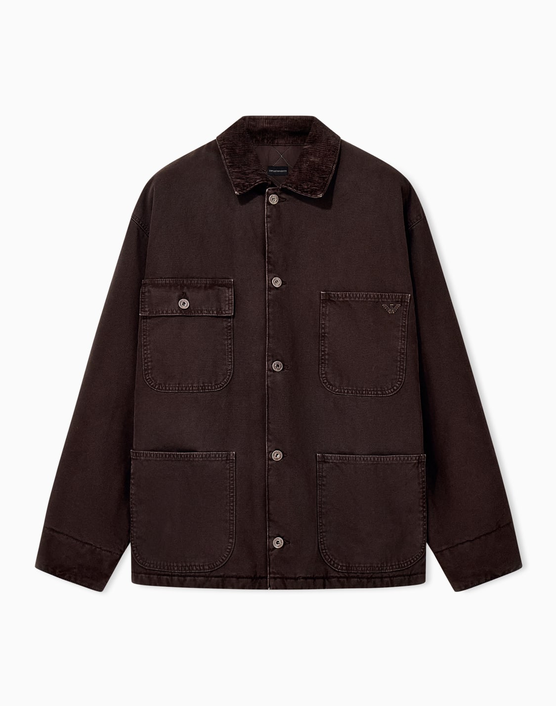 cotton-caban-coat-with-a-corduroy-collar-and-patch-pockets-brown--emporio-armani