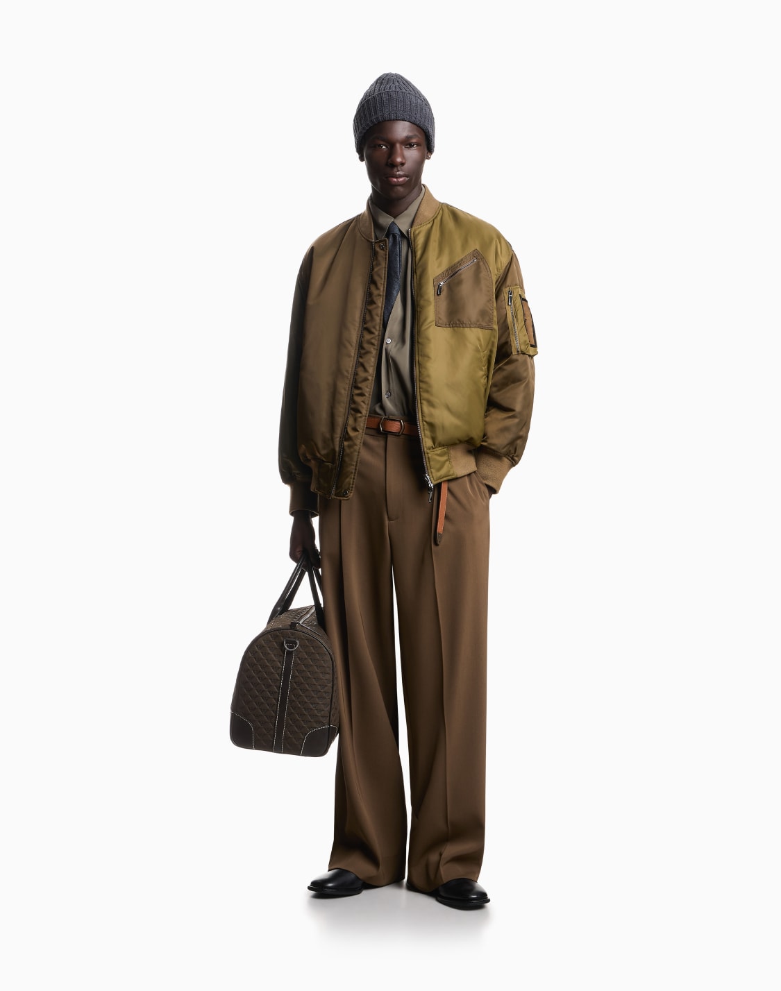 blouson-jacket-with-ribbed-trims-and-zippered-sleeve-pocket-patterned--emporio-armani