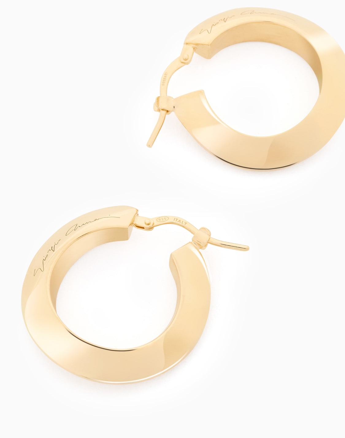 sterling-silver-earrings-gold--giorgio-armani