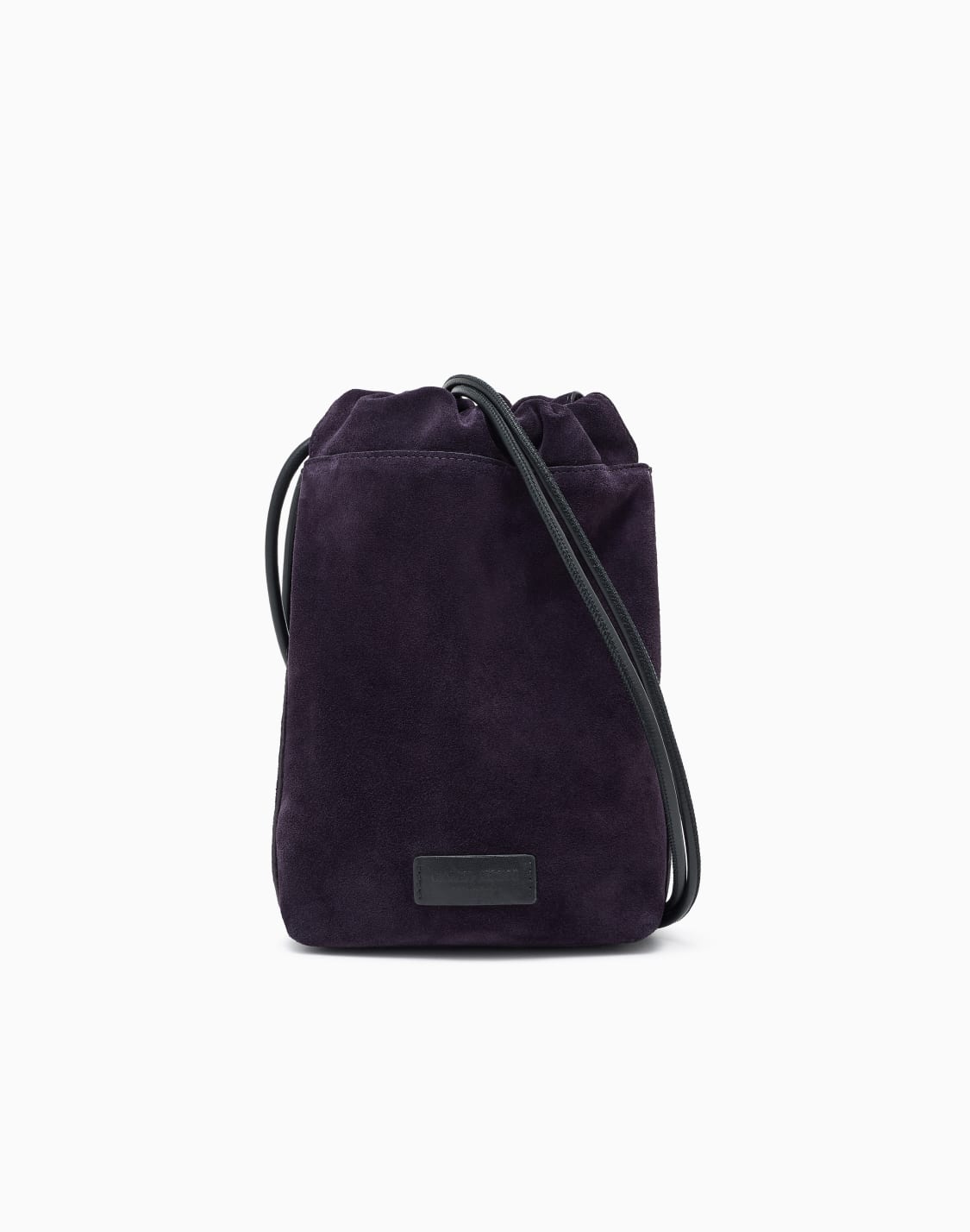 mini-tasche-aus-veloursleder-und-kalbsleder-violett--giorgio-armani