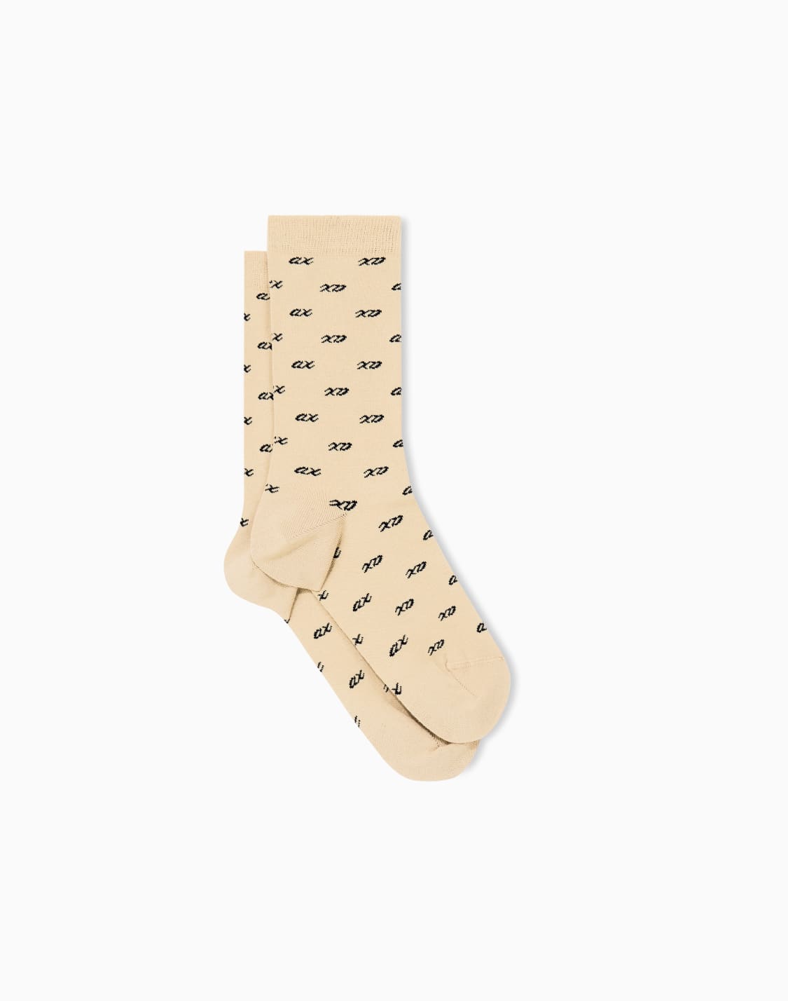 socks-beige--armani-exchange