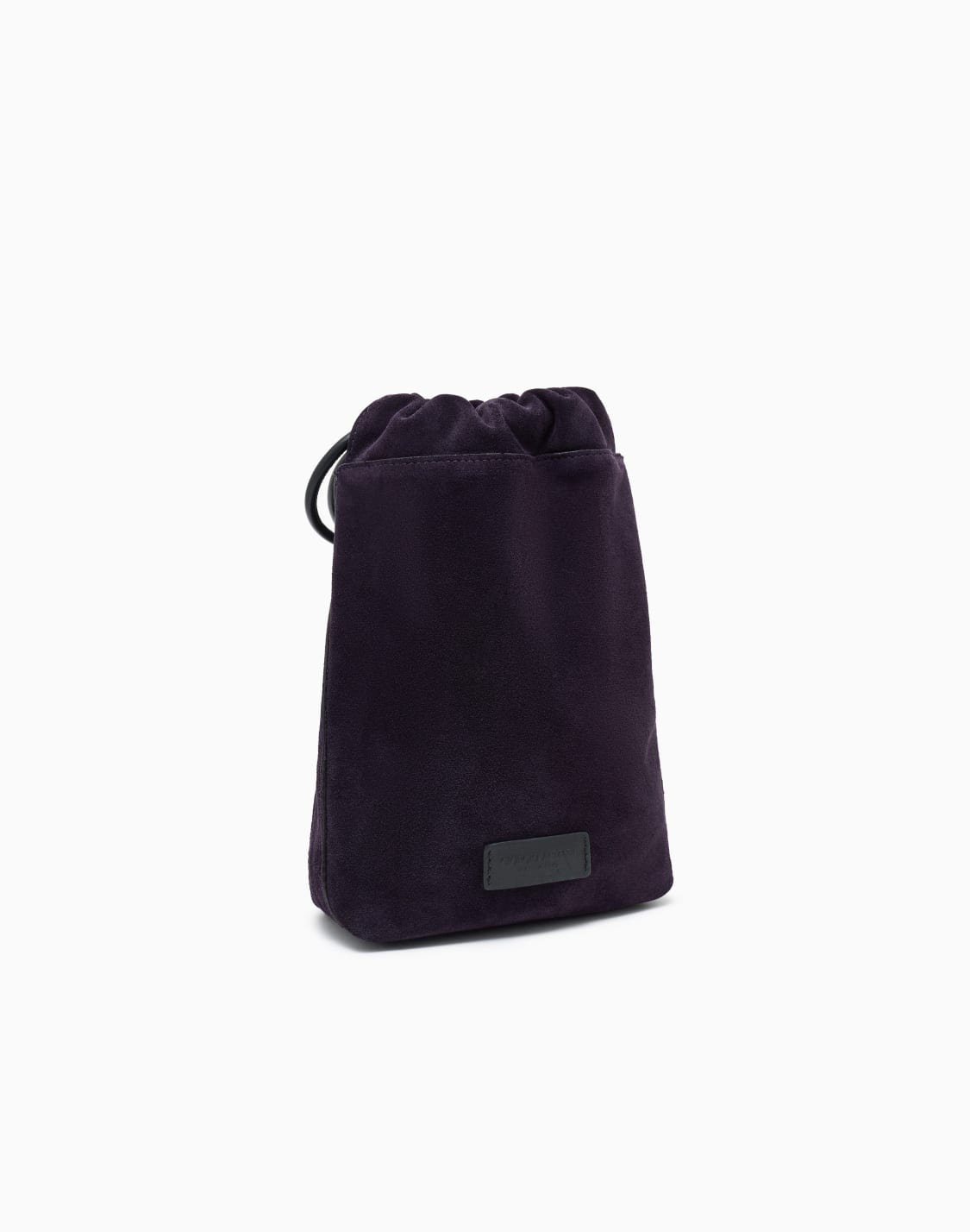 mini-tasche-aus-veloursleder-und-kalbsleder-violett--giorgio-armani