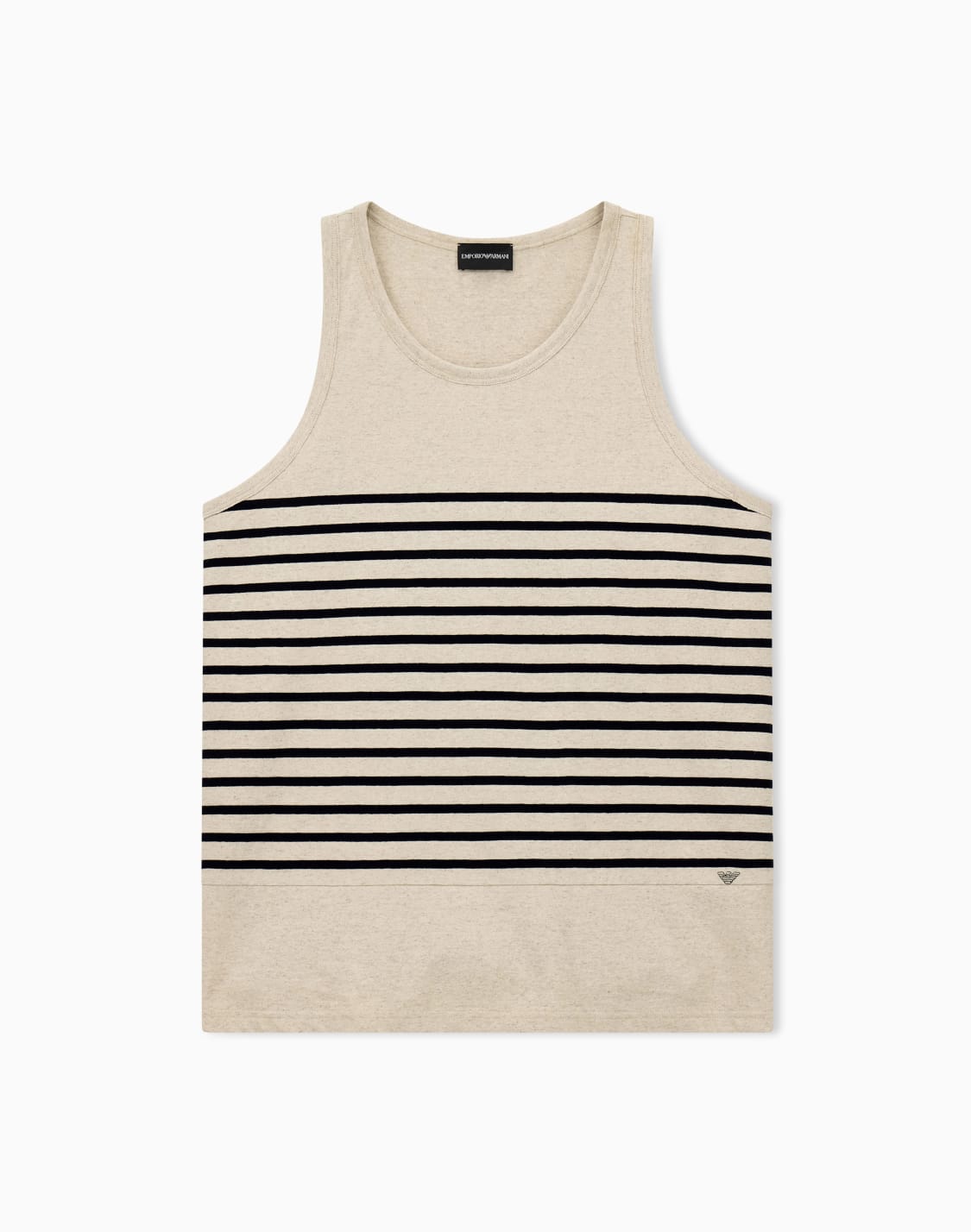 dbardeur-ray-col-rond-en-jersey-de-coton-et-lin-blanc--emporio-armani