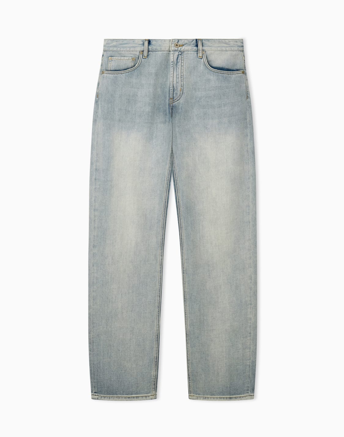 pantalon-cinq-poches-en-denim-de-coton-et-lin-dlav-bleu--emporio-armani