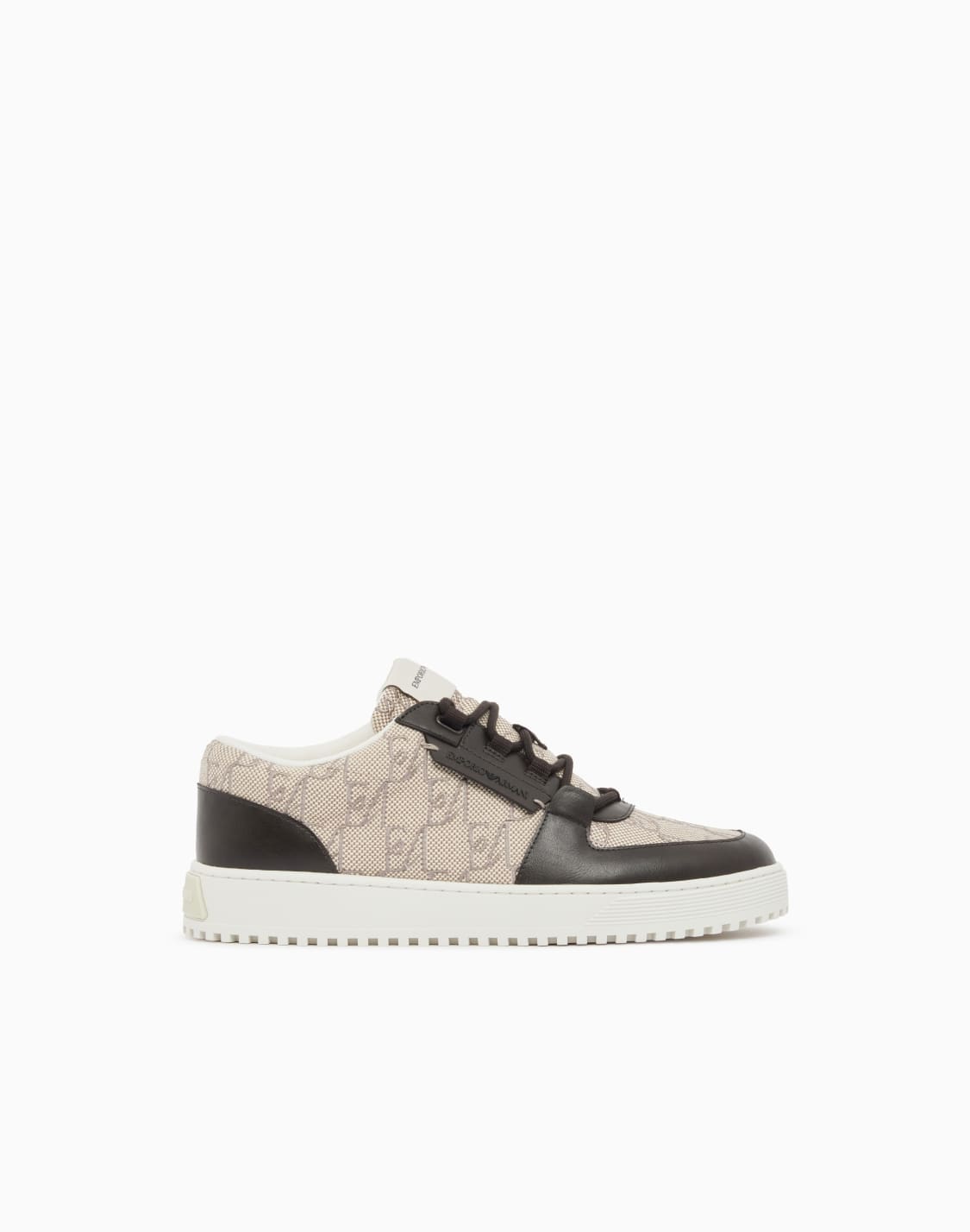 sneakers-in-canvas-with-a-logo-pattern-and-lace-up-closure-brown--emporio-armani