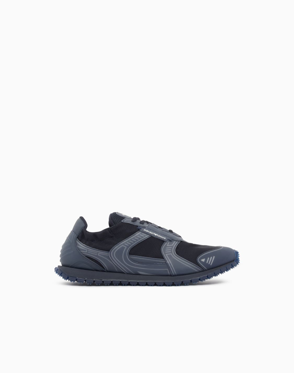 レスアップ-スニカ-リップストップメッシュ-ブル--emporio-armani