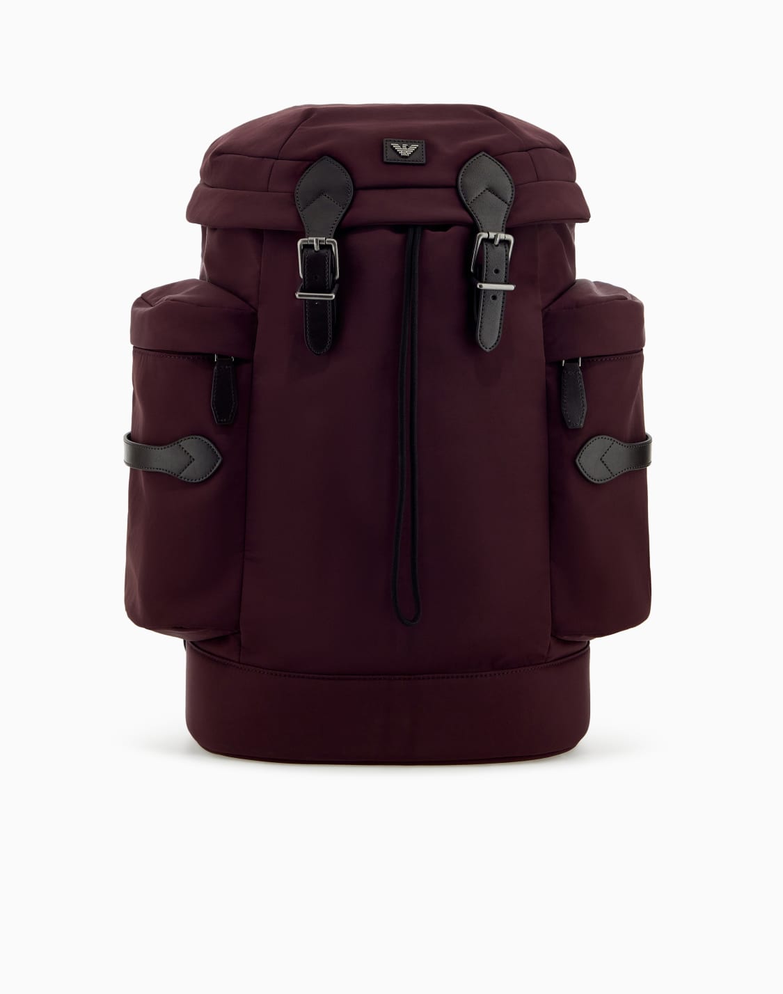 backpack-with-side-pockets-and-a-top-flap-with-metal-buckles-burgundy--emporio-armani