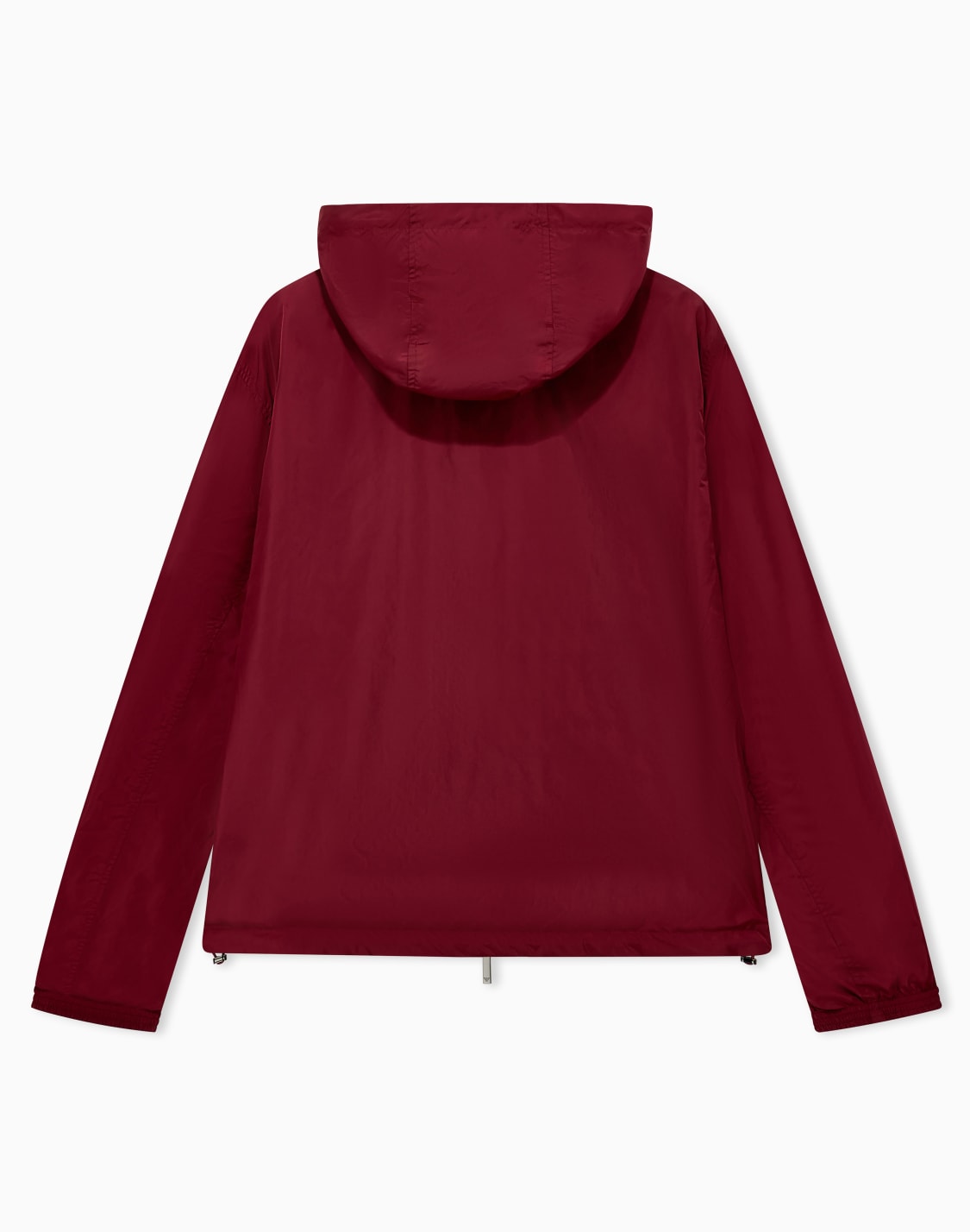 blouson-ample-capuche-avec-un-imprim-intgral-rouge--emporio-armani