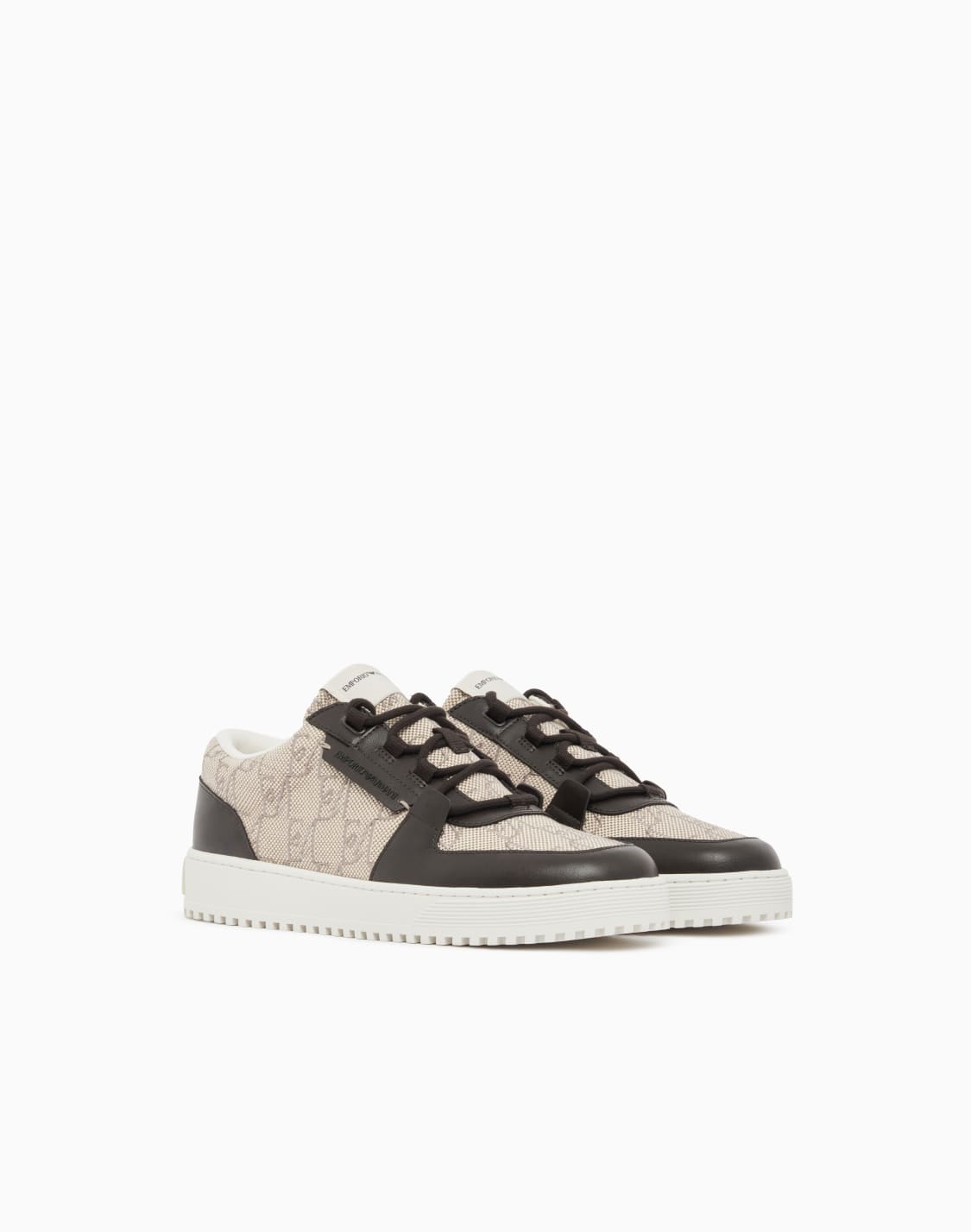 sneakers-in-canvas-with-a-logo-pattern-and-lace-up-closure-brown--emporio-armani