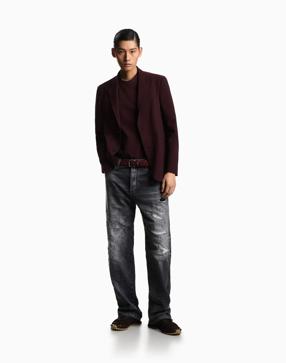pantalon-5-poches-us-en-denim-de-coton-et-lasthanne-gris--emporio-armani