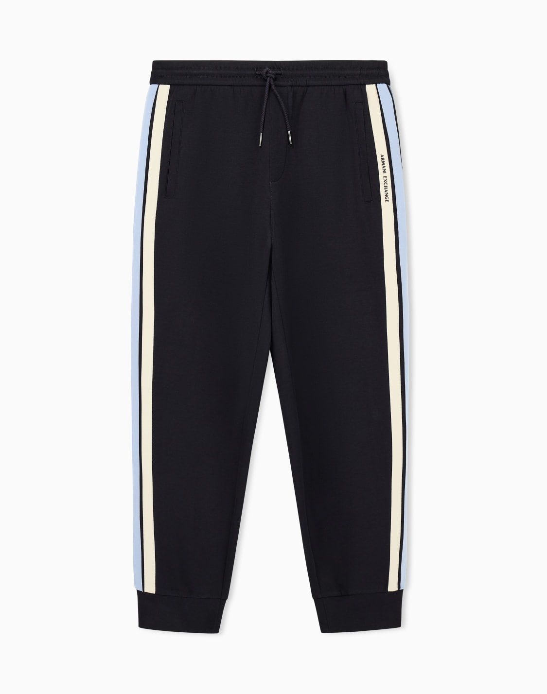 sweatpants-strutturati-in-cotone-stretch-bonded-blu-navy--armani-exchange
