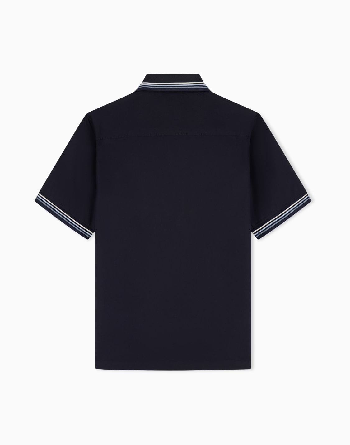 casual-shirt-in-cotton-twill-with-delicate-texture-navy-blue--armani-exchange