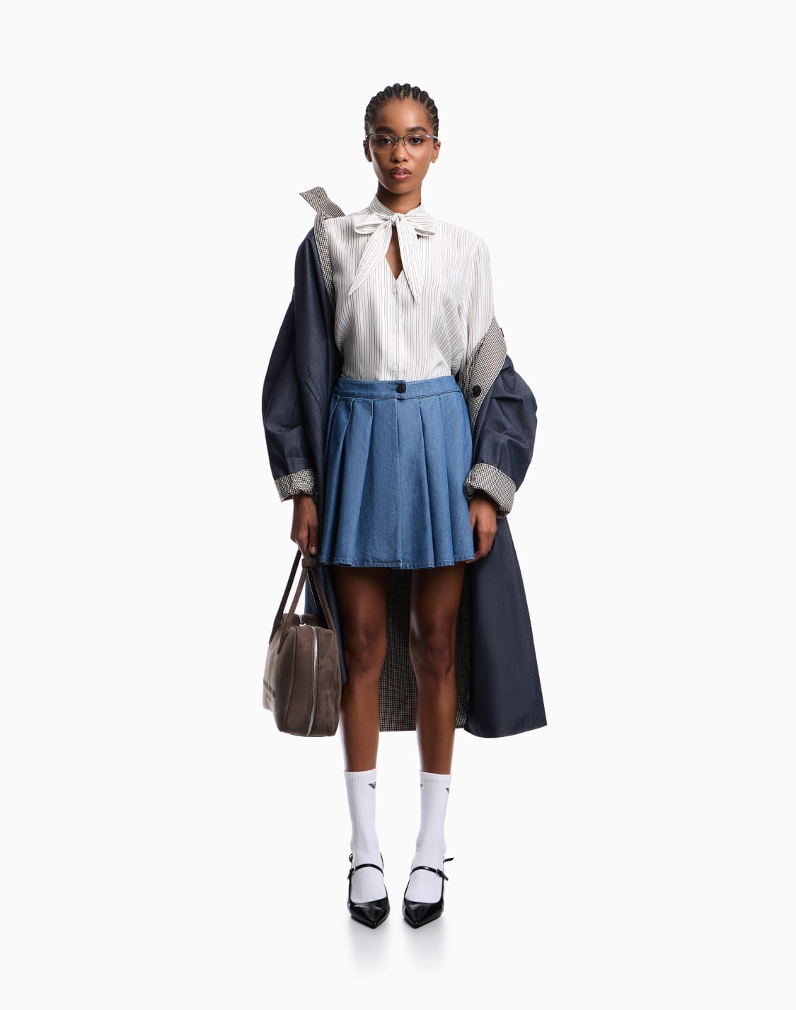 eagle-club-スカフカラシャツ-キュプラ混紡-ホワイト--emporio-armani