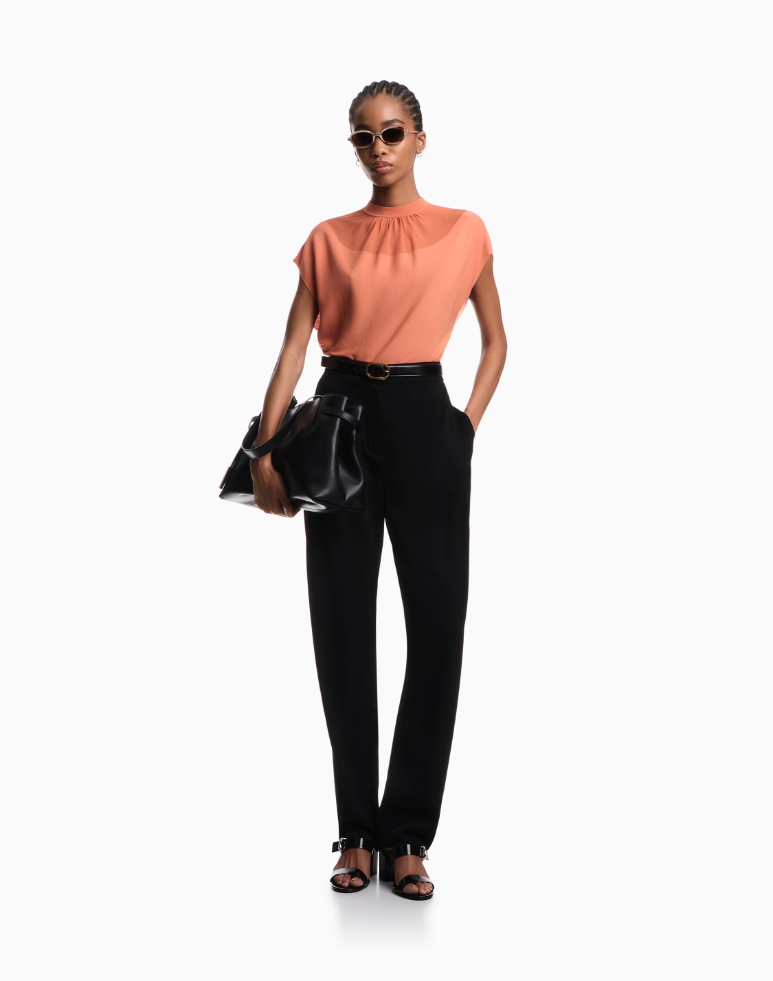 セタ-リヨセル混紡リンクス-ヨク-オレンジ--emporio-armani