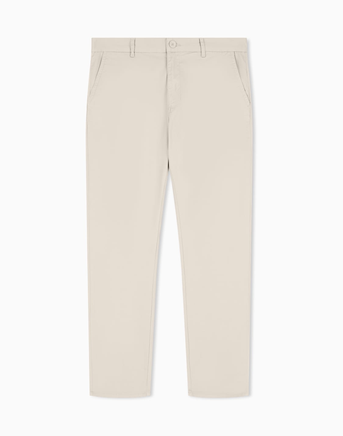 pantaloni-in-twill-di-cotone-stretch-beige--armani-exchange