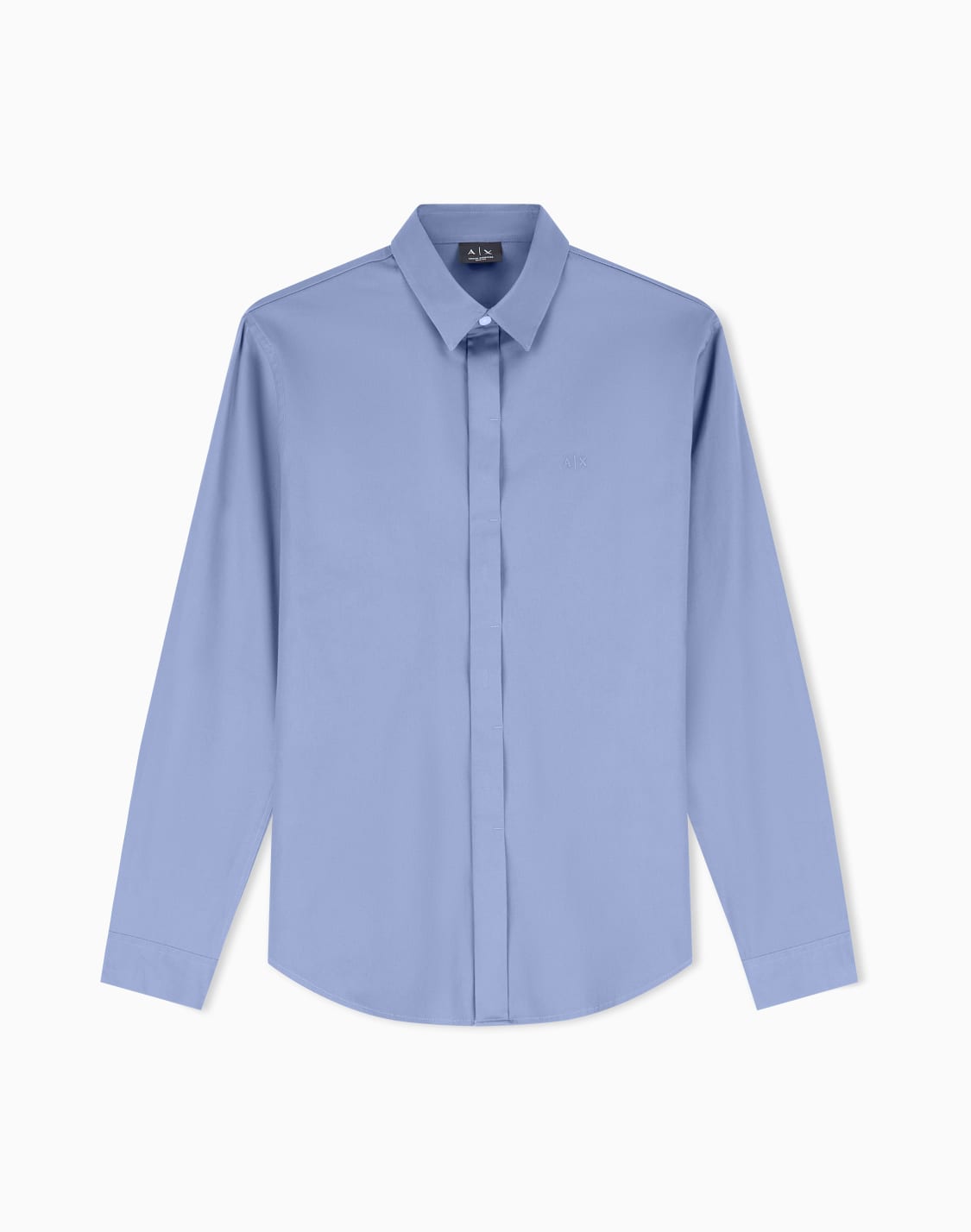 slim-fit-cotton-shirt-light-blue--armani-exchange