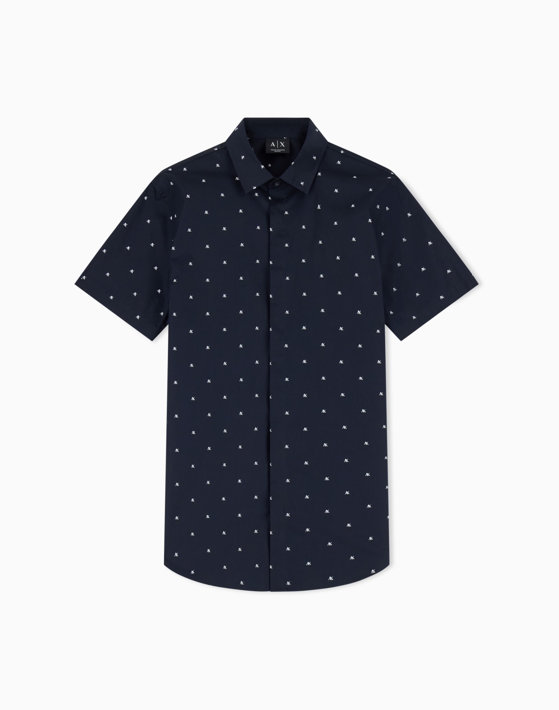 slim-fit-short-sleeve-shirt-navy-blue--armani-exchange