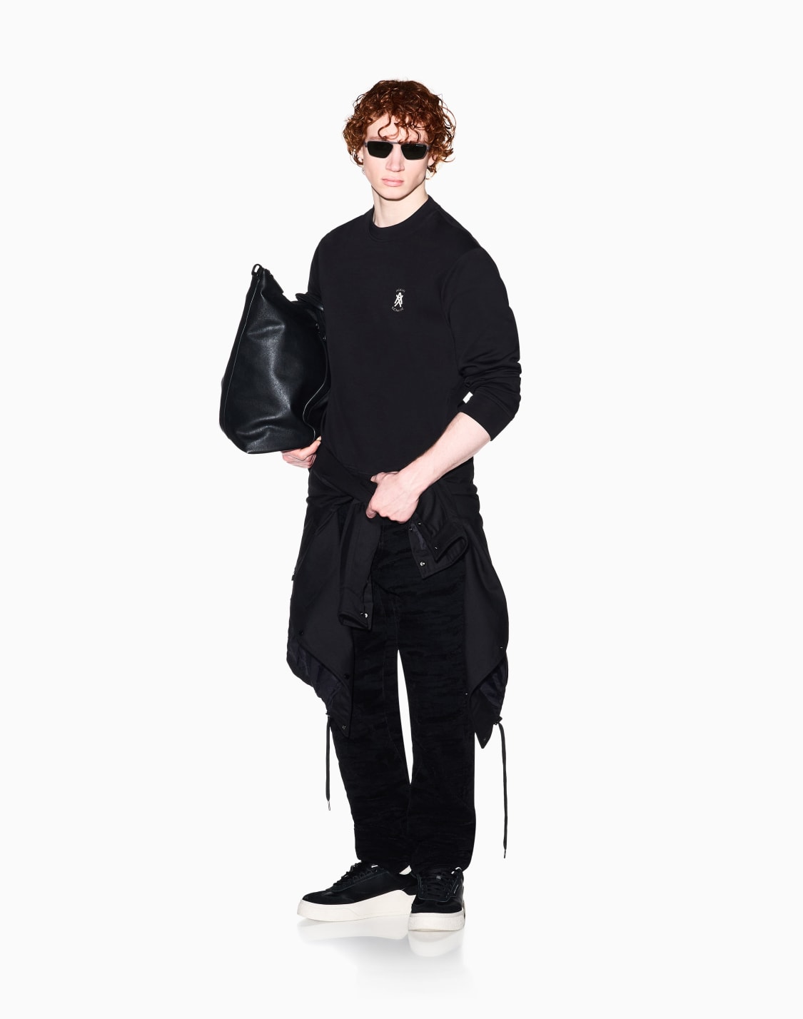 stretch-bonded-cotton-sweatshirt-black--armani-exchange