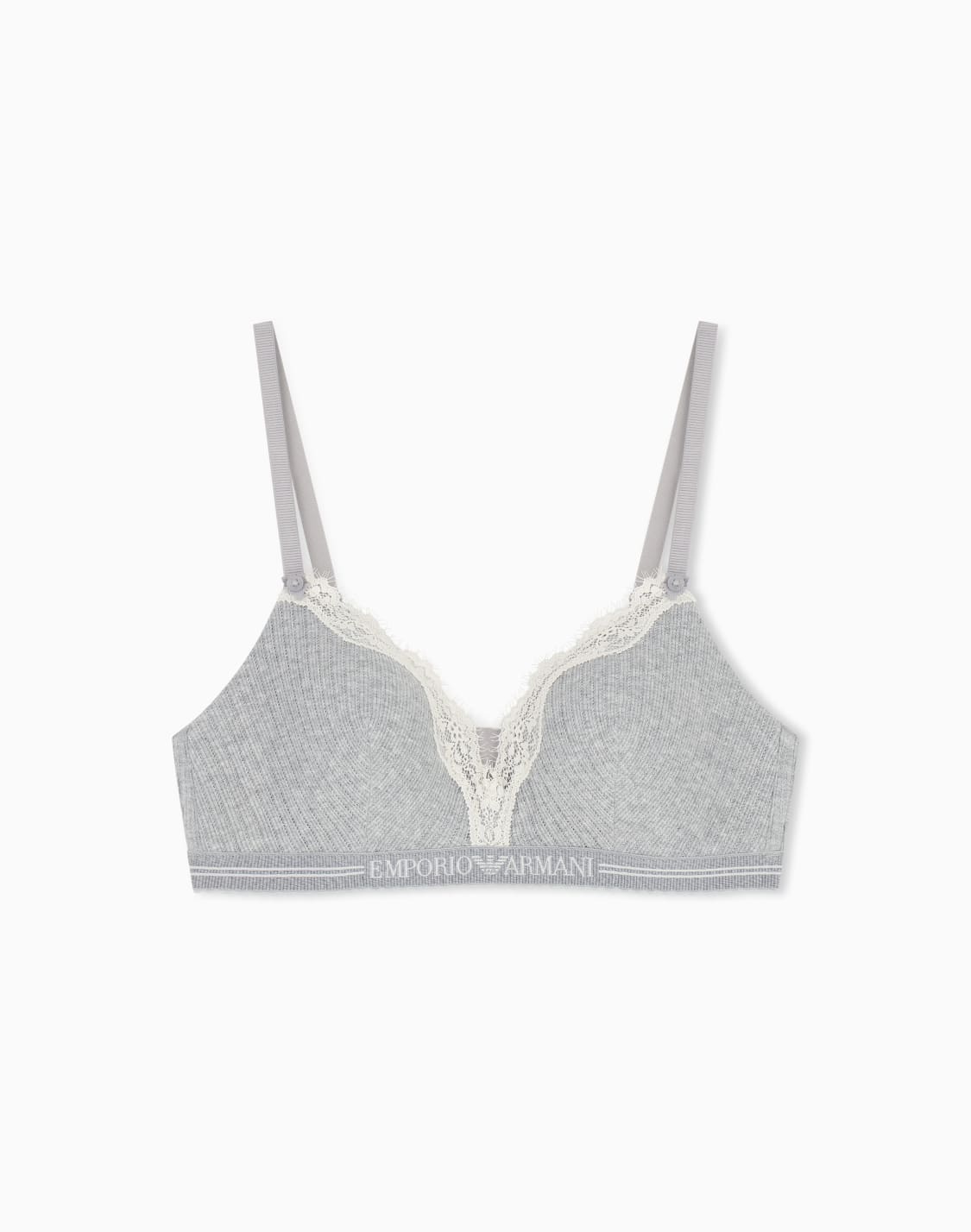 레이스-디테일-리브드-모달-혼방-패딩-트라이앵글-브라-그레이--emporio-armani