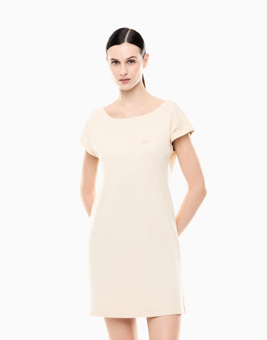 stretch-cotton-jersey-short-dress-beige--ea7