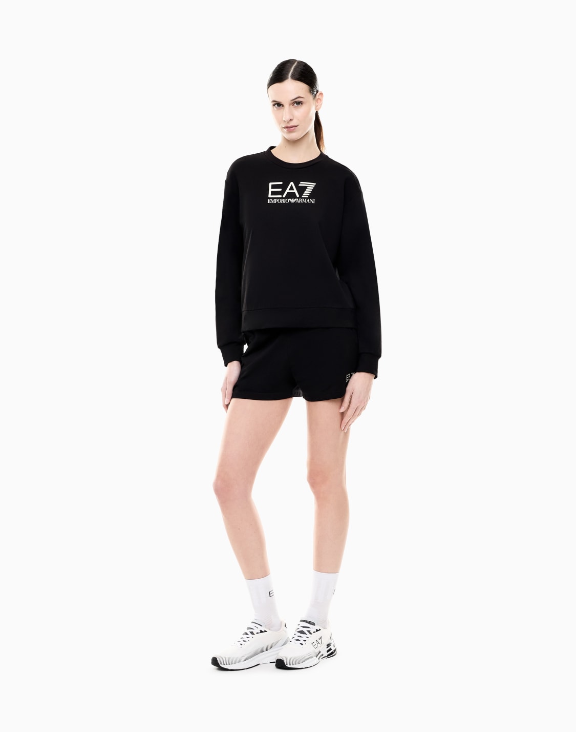 stretch-cotton-jersey-t-shirt-and-shorts-set-black--ea7