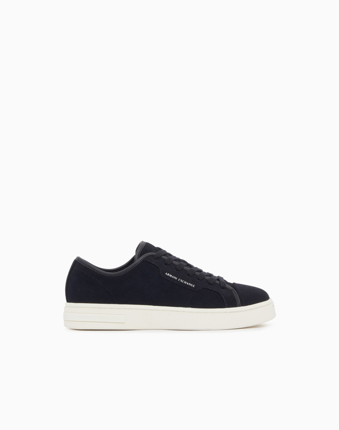 sneakers-in-suede-and-split-leather-with-a-rubber-sole-navy-blue--armani-exchange