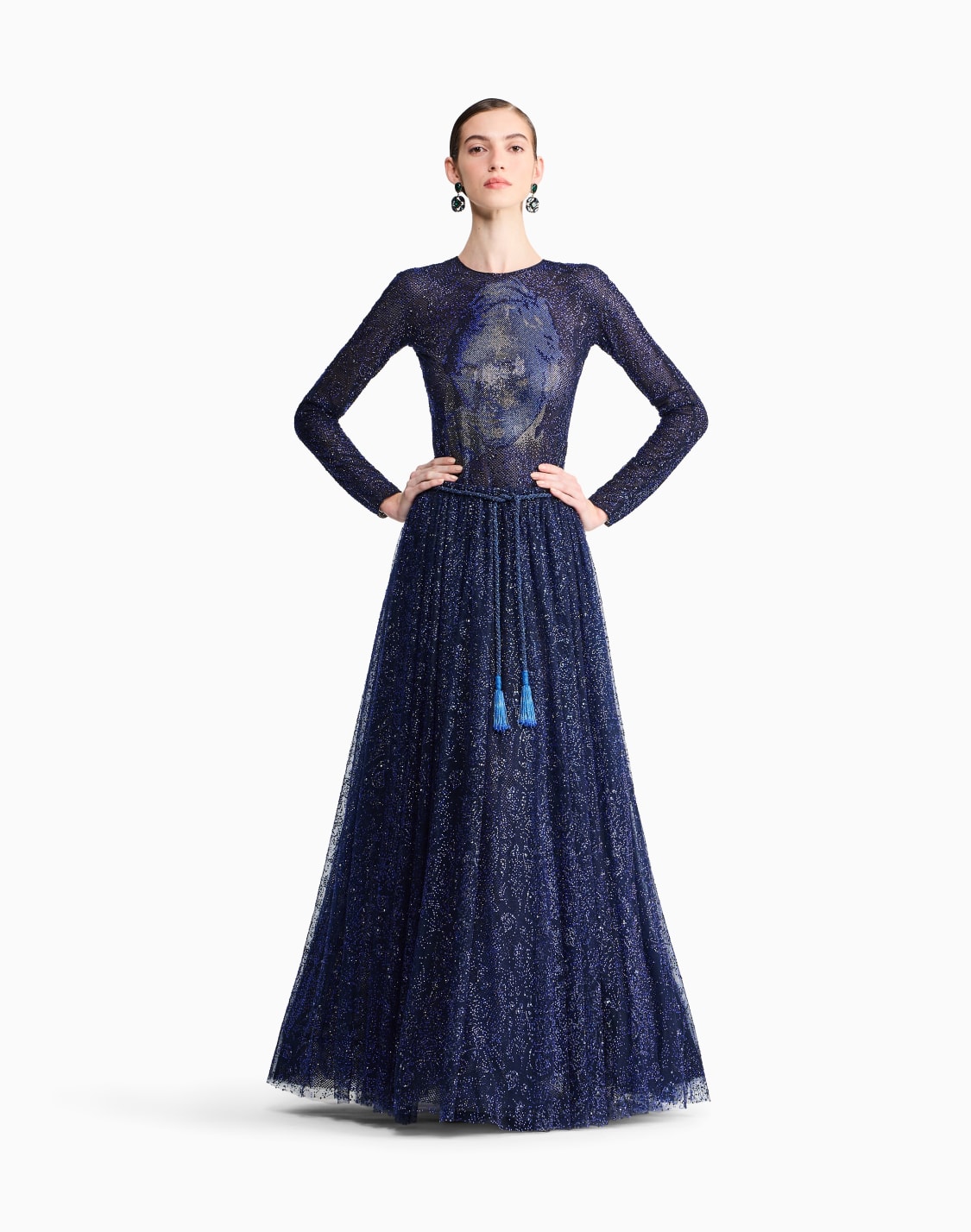 long-skirt-in-tulle-and-rhinestones-patterned--giorgio-armani