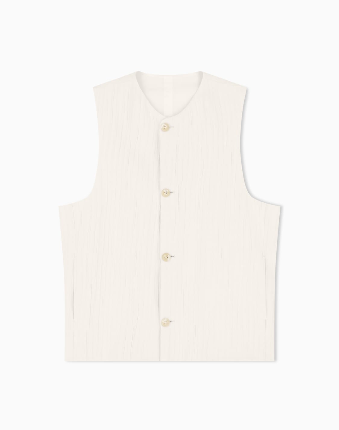 embossed-jacquard-fabric-waistcoat-with-wrinkle-effect-beige--emporio-armani