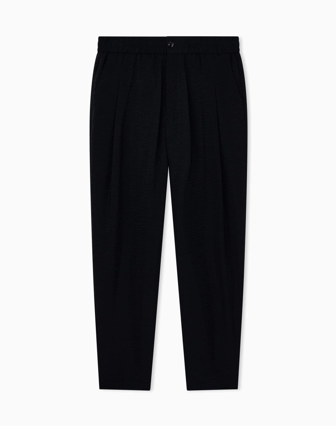 bundfaltenhose-regular-passform-jacquard-chevron-muster-schwarz--giorgio-armani