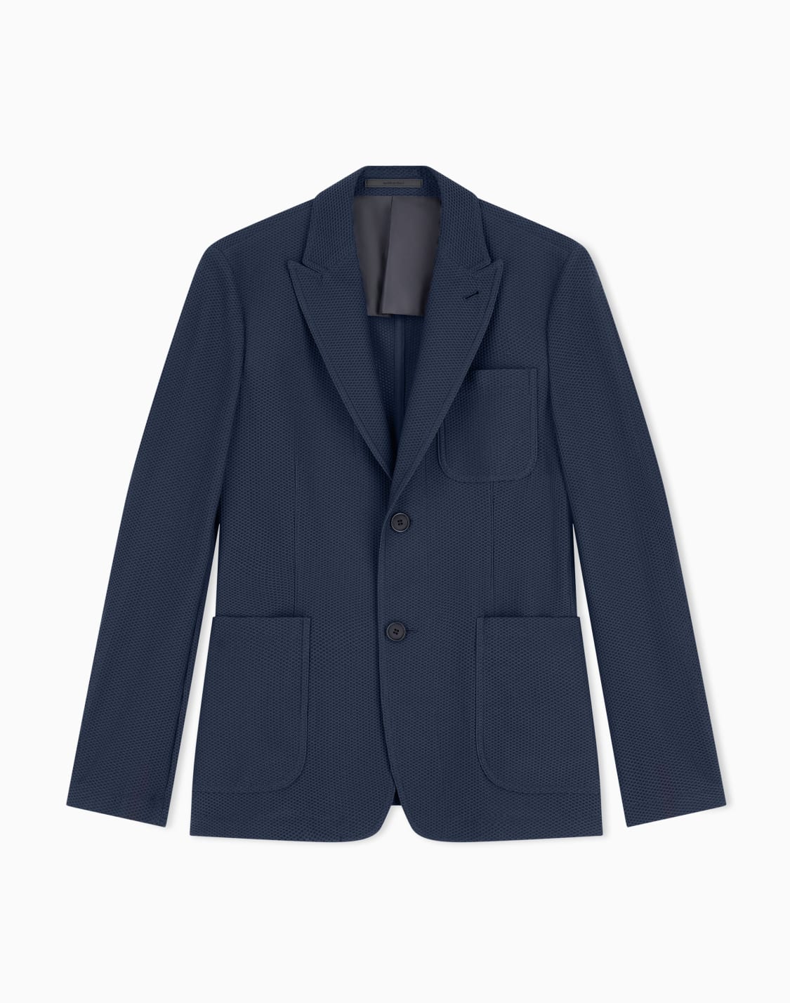 icon-single-breasted-jacket-in-technical-waffle-fabric-navy-blue--giorgio-armani