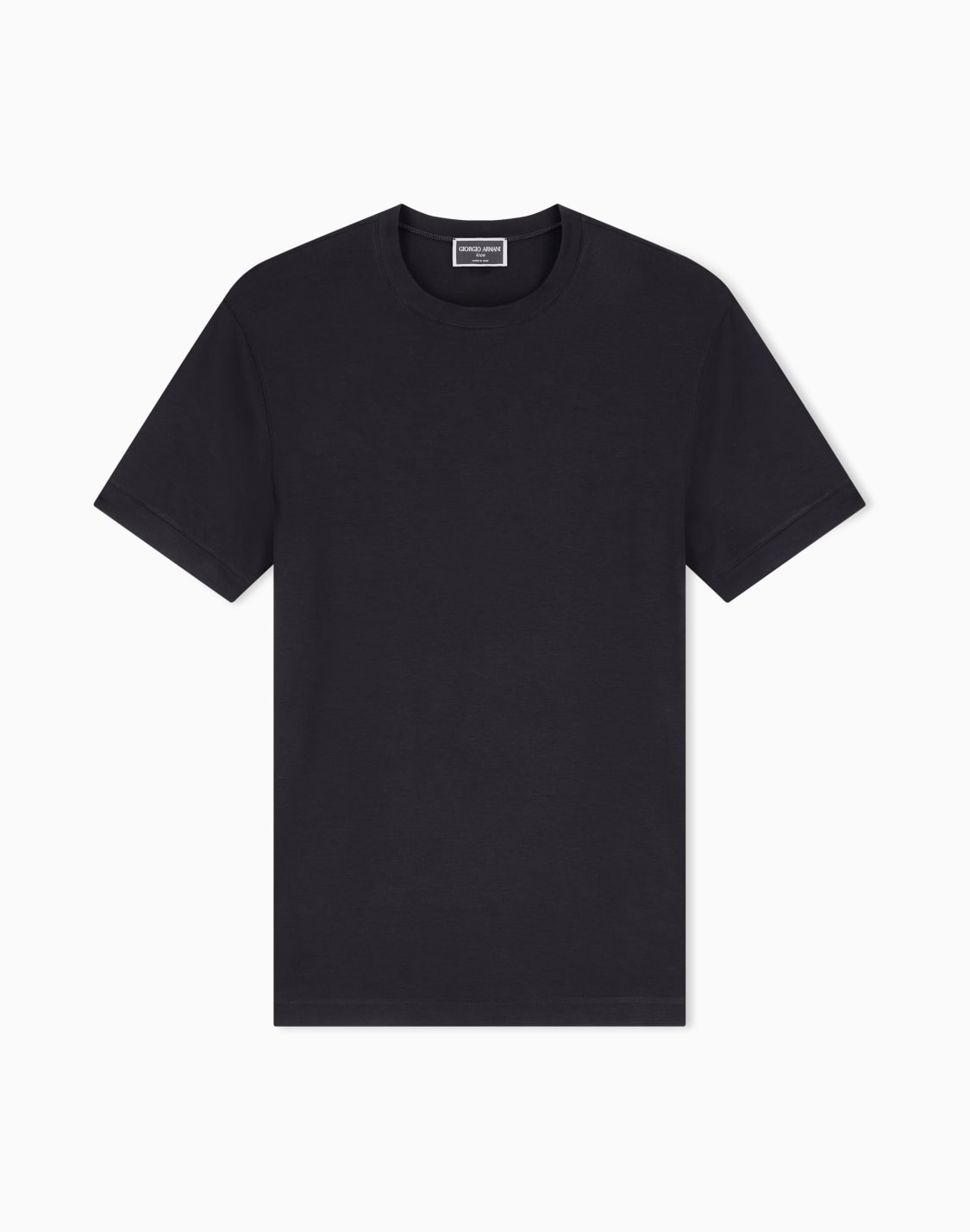 icon-crew-neck-t-shirt-in-stretch-viscose-jersey-black--giorgio-armani