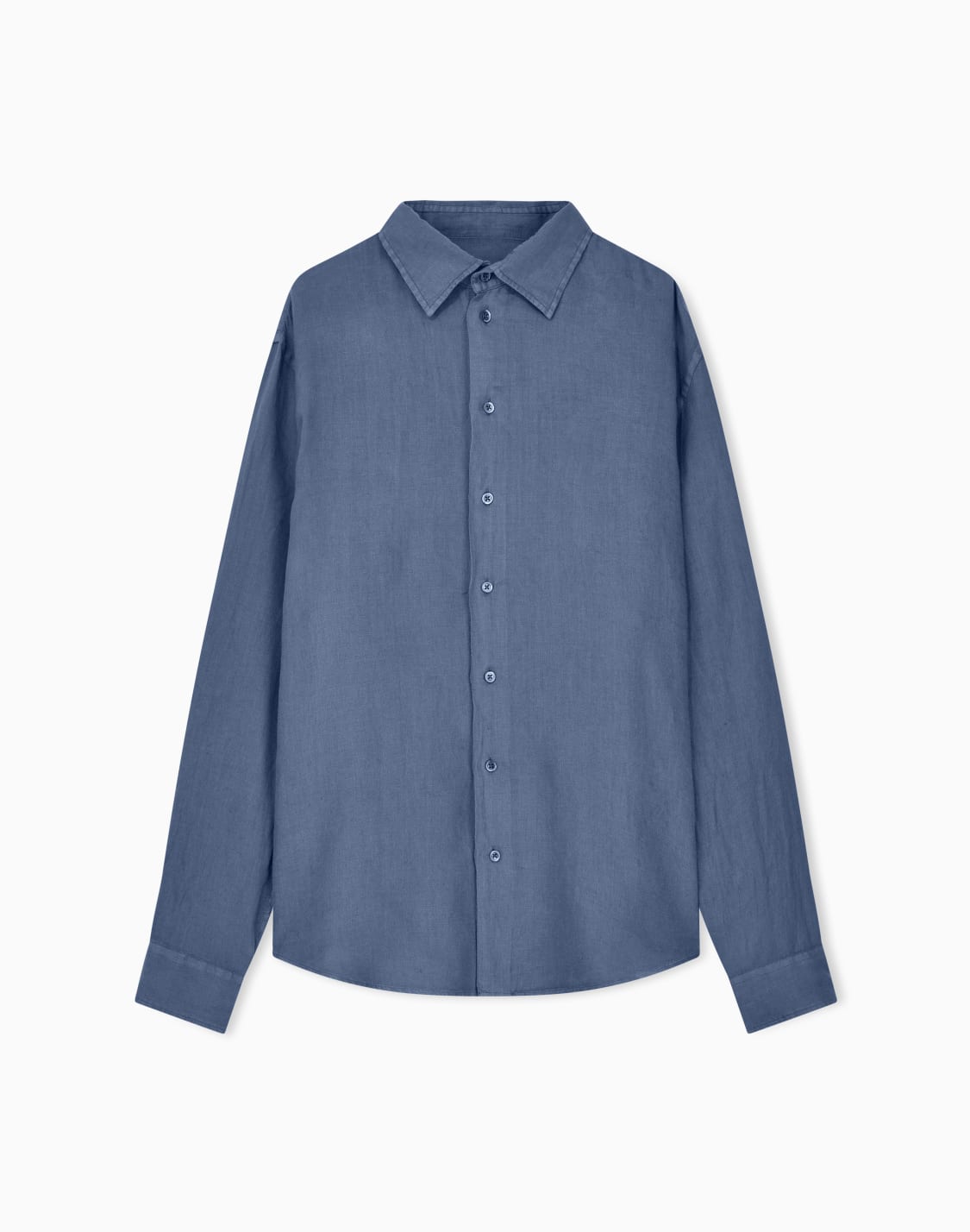 garment-dyed-linen-shirt-with-french-collar-light-blue--emporio-armani
