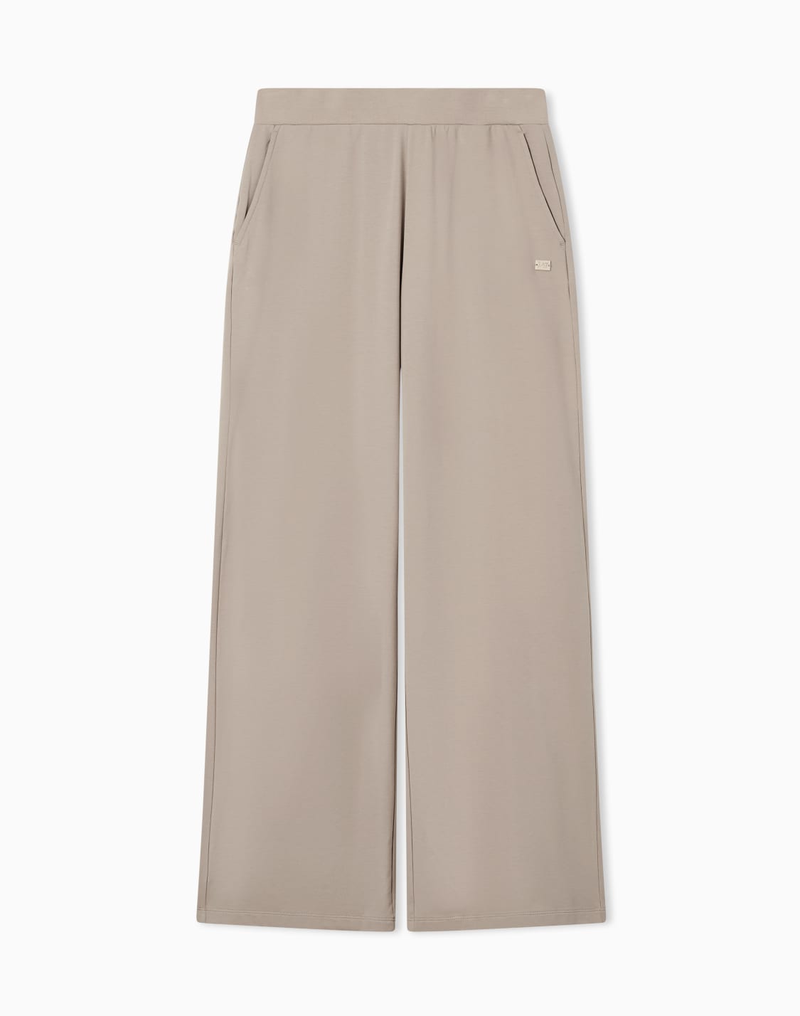 pantaloni-ampi-core-lady-in-cotone-stretch-beige--ea7