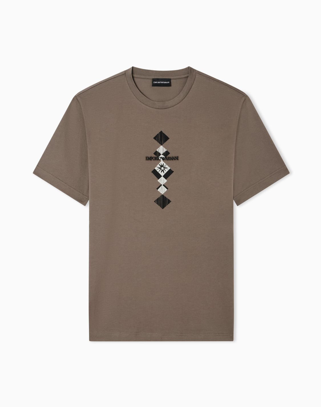 jersey-t-shirt-with-tribal-print-green--emporio-armani