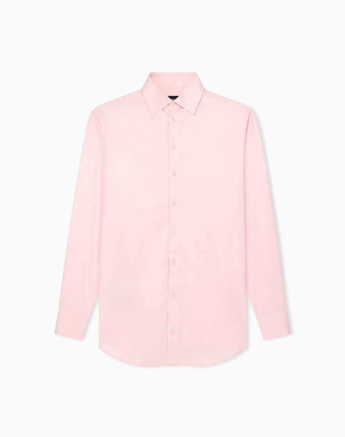 レギュラフィットシャツ-コットンツイル-パプル--giorgio-armani