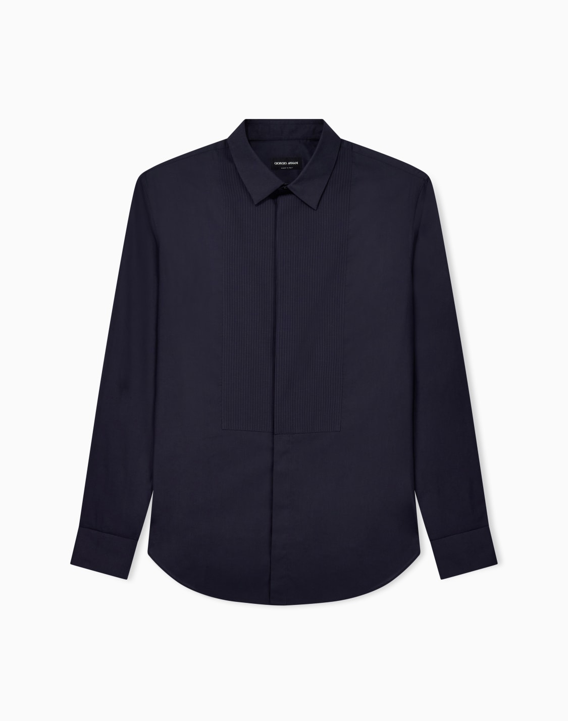 pleated-cotton-tuxedo-shirt-navy-blue--giorgio-armani