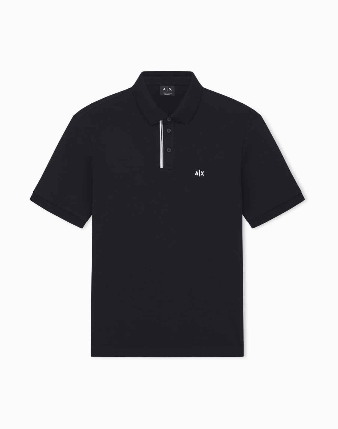 basic-cotton-piqu-polo-black--armani-exchange