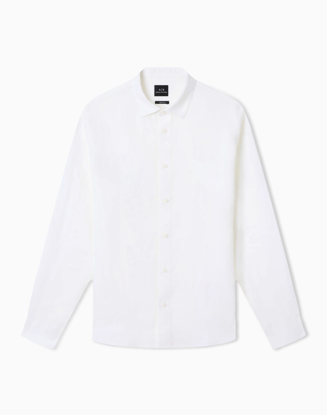 camisa-de-lino-de-corte-regular-blanco--armani-exchange