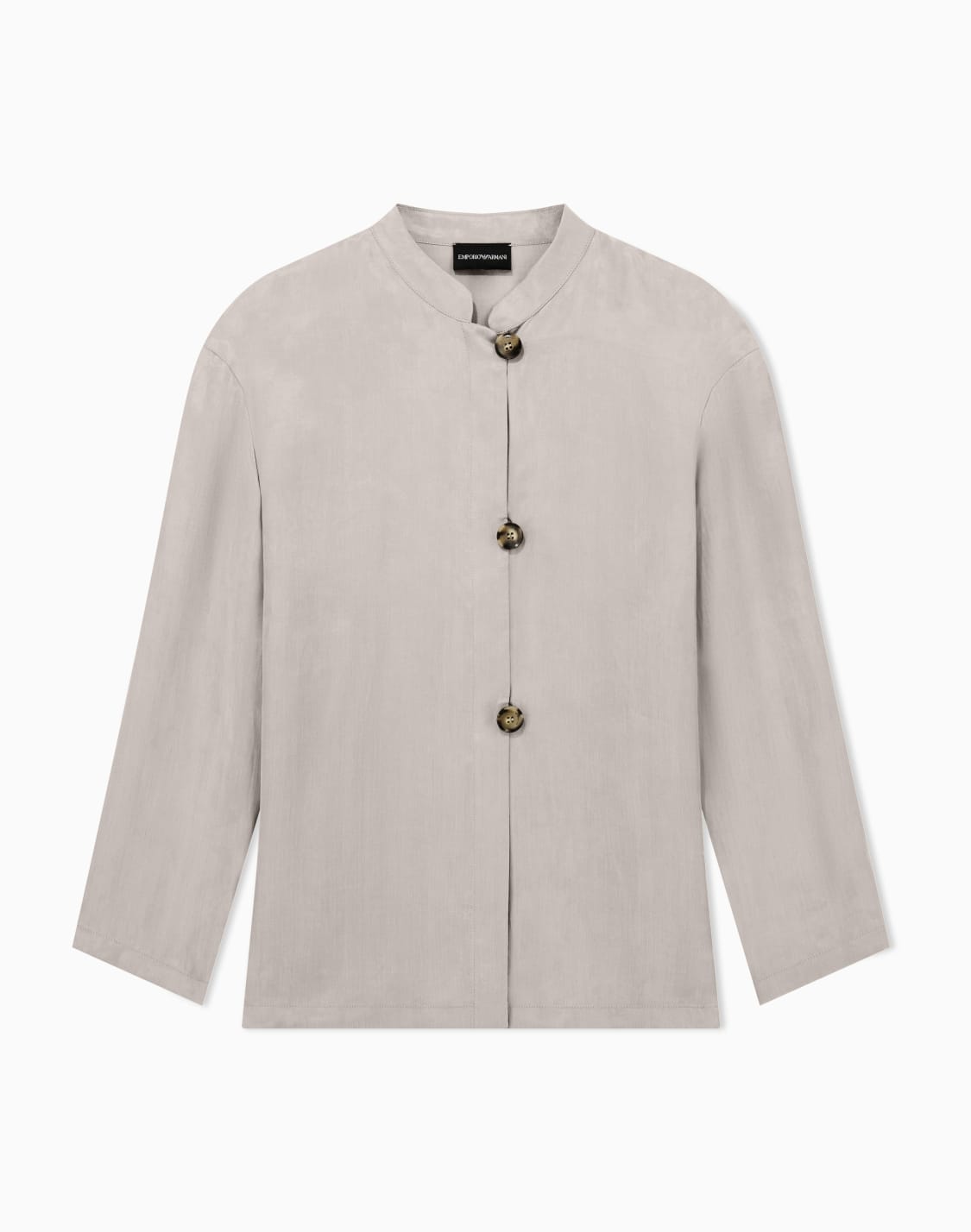 flowing-washed-lyocell-shirt-with-guru-collar-grey--emporio-armani