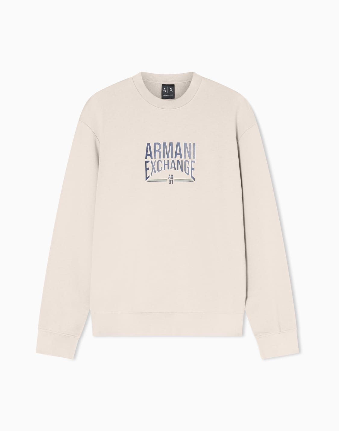 diagonal-fleece-cotton-crewneck-sweatshirt-beige--armani-exchange