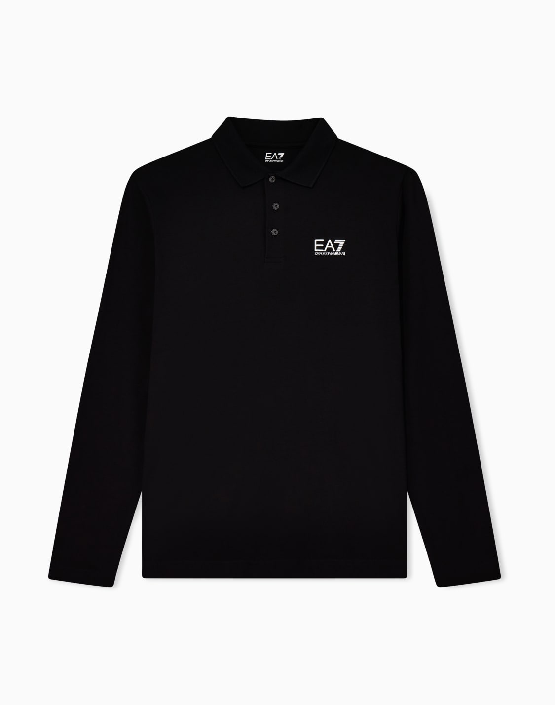 core-identity-stretch-cotton-long-sleeved-polo-shirt-black--ea7