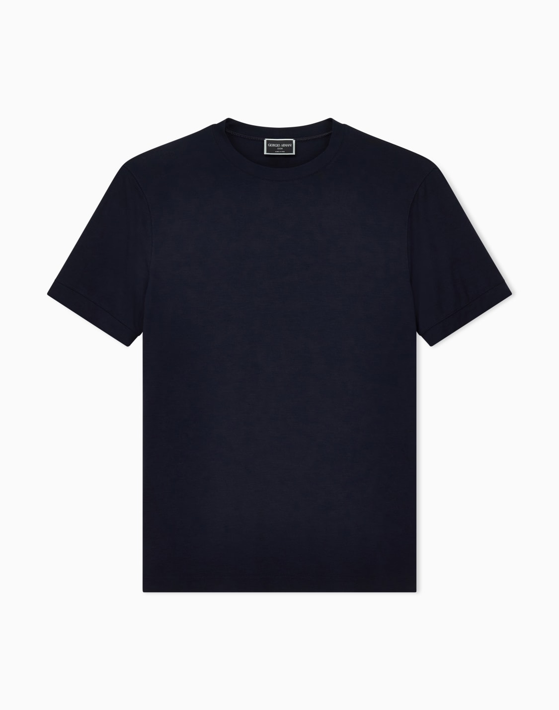 icon-crew-neck-t-shirt-in-stretch-viscose-jersey-navy-blue--giorgio-armani