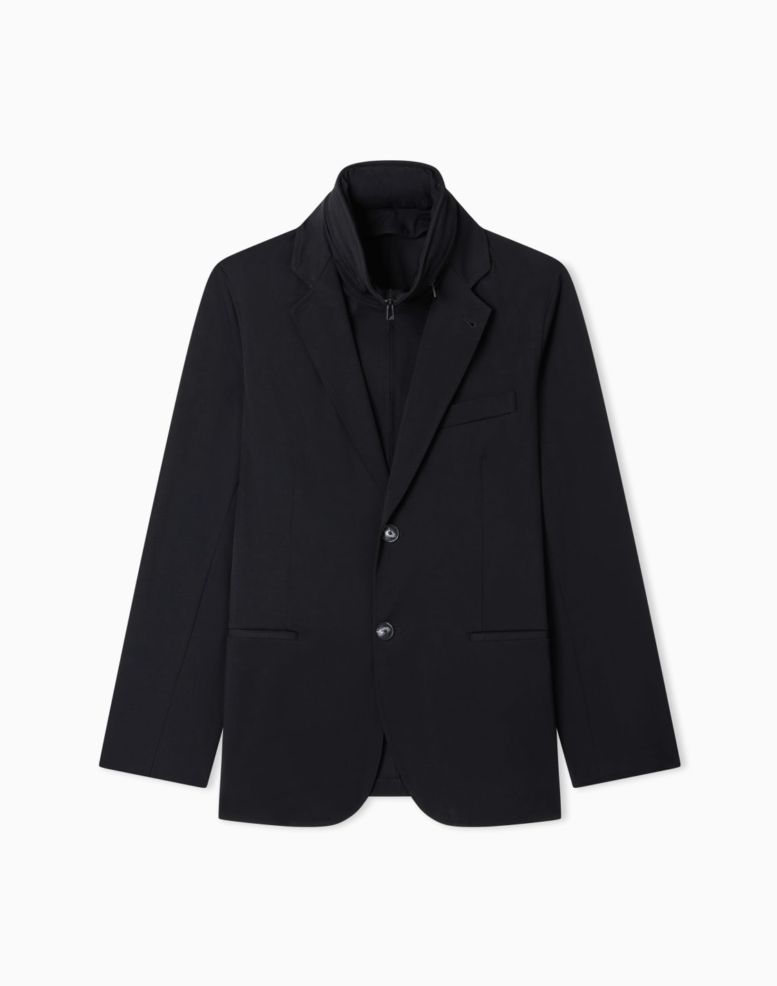 blazer-con-pettorina-in-twill-di-nylon-stretch-nero--emporio-armani