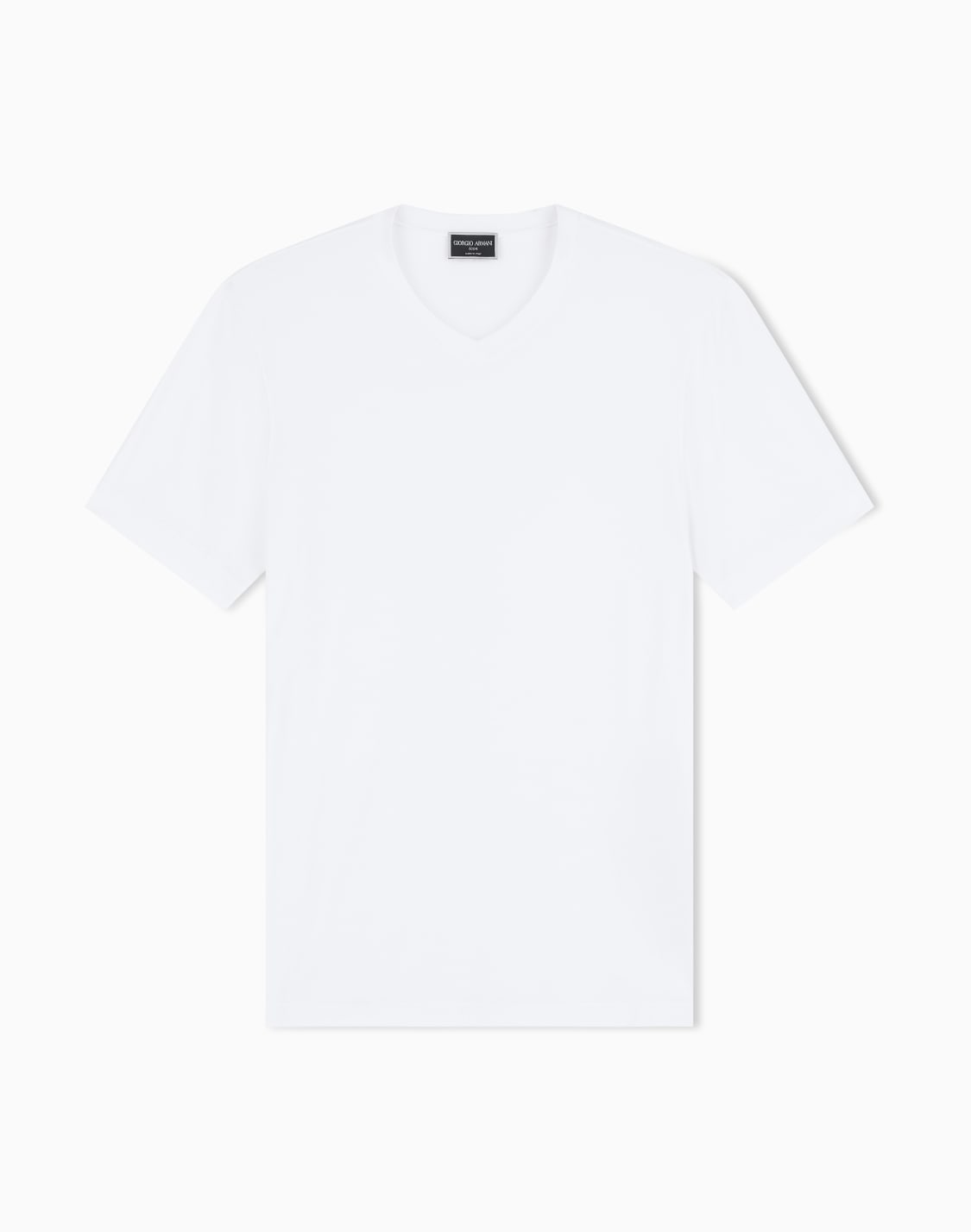 camiseta-icon-de-punto-de-viscosa-elstica-con-cuello-de-pico-blanco--giorgio-armani