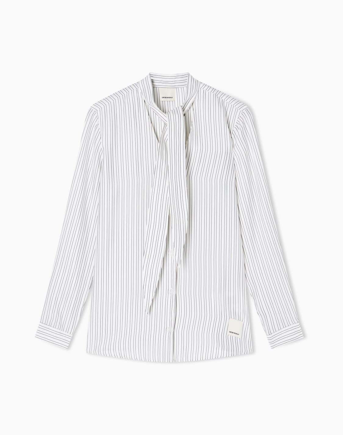 camicia-collo-foulard-in-misto-cupro-eagle-club-bianco--emporio-armani