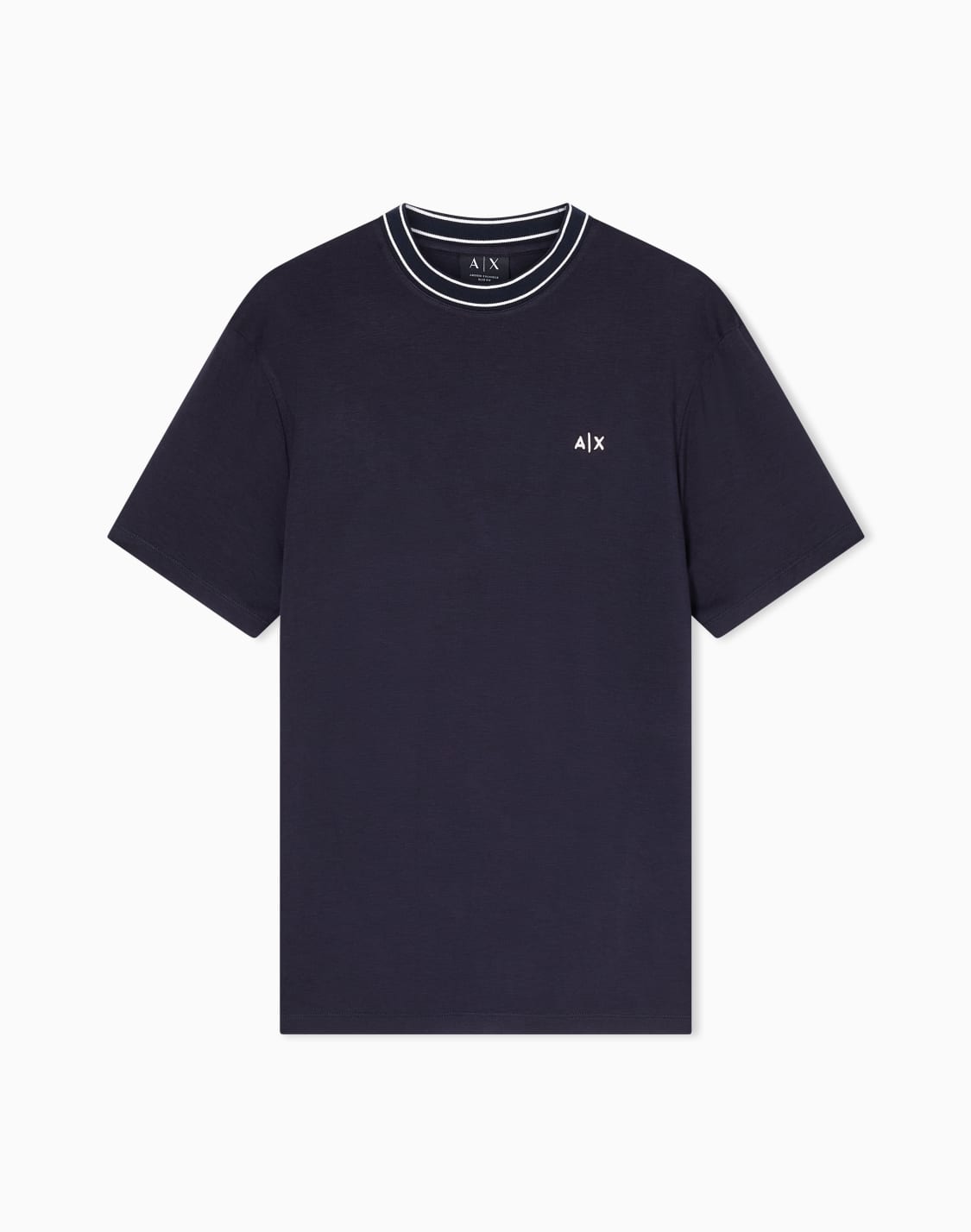 slim-fit-t-shirt-in-technical-fabric-navy-blue--armani-exchange